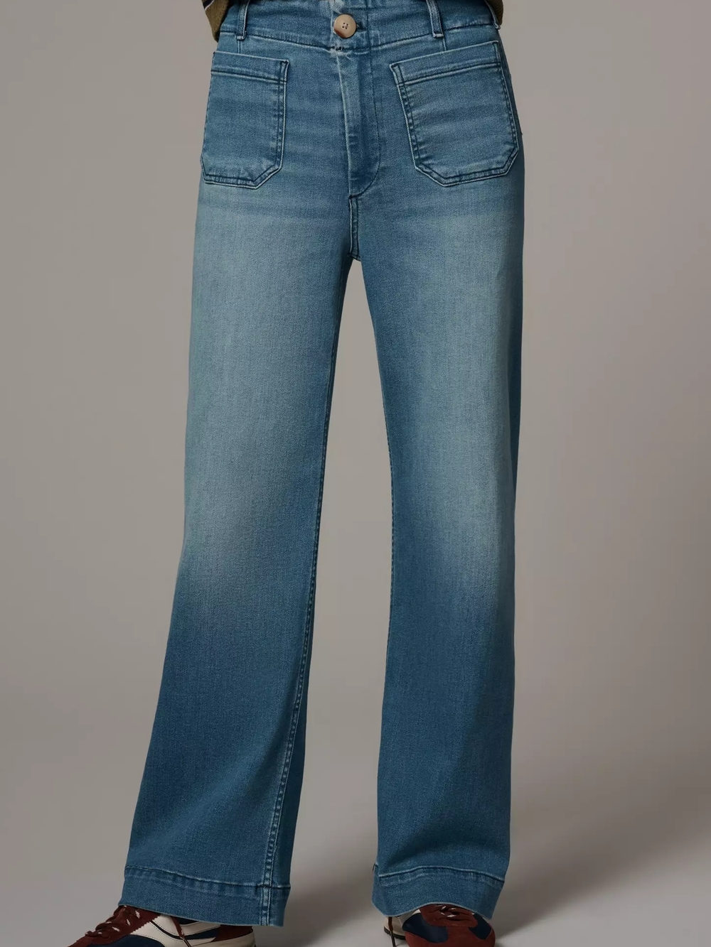 Colette Full-Length Wide-Leg Jeans by Maeve; Anthropologie 16